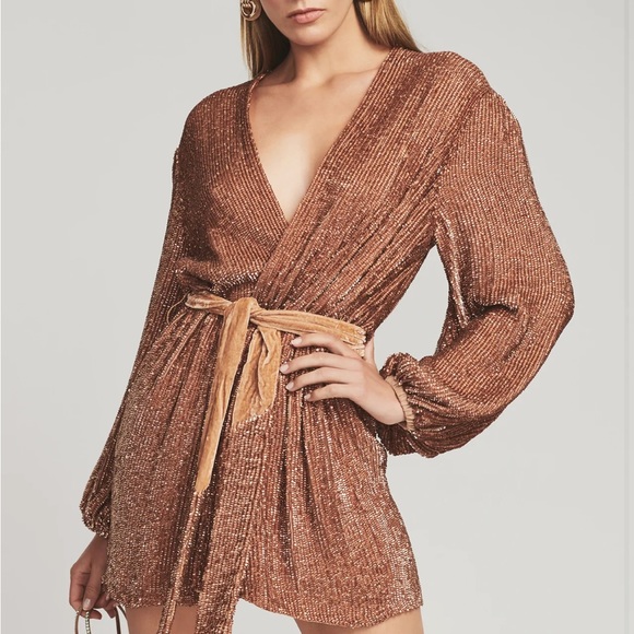 Retrofete GABRIELLE SEQUIN ROBE - Picture 3 of 15